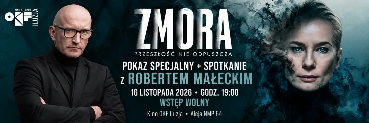 Spotkanie z Robertem Małeckim i pokaz serialu Zmora