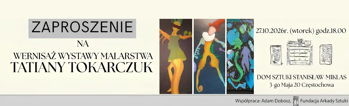 Wernisaż wystawy Tatiany Tokarczuk